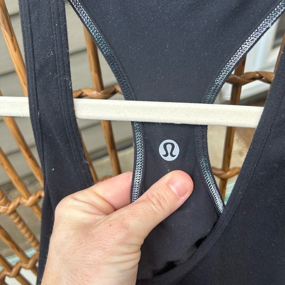 Lululemon black racerback tank - Picture 6 of 7